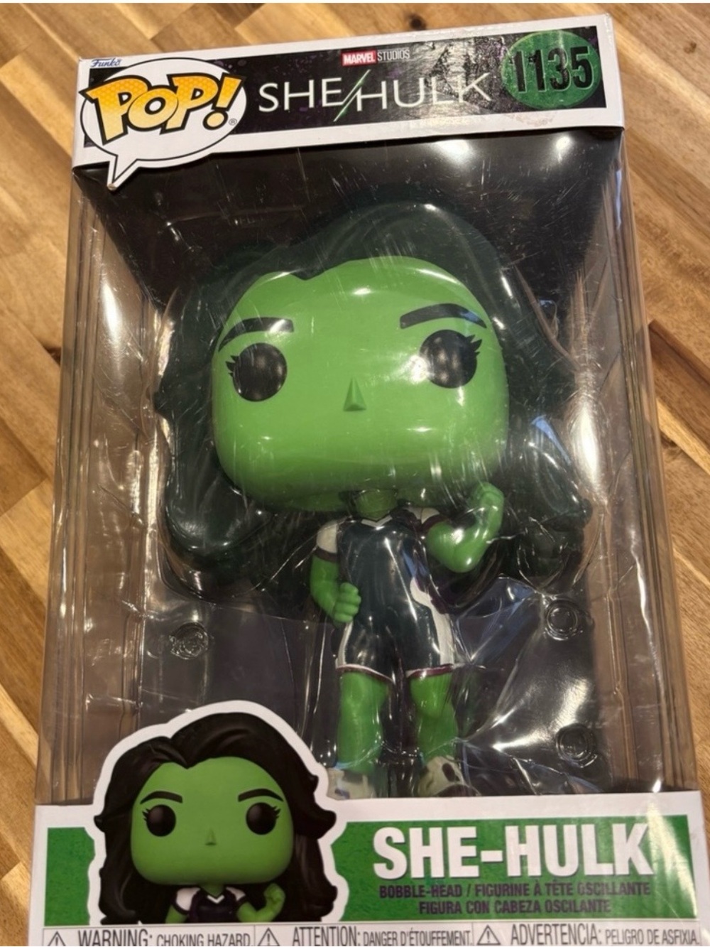 Funko Jumbo She-Hulk Pop! Vinyl Figure.